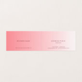 Elegant Modern Create Your Own Template Visitekaartjes (Binnenkant ongevouwen)