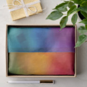 Elegant Modern Custom Sjabloon Uw Logo hier Tissuepapier (Geschenk)