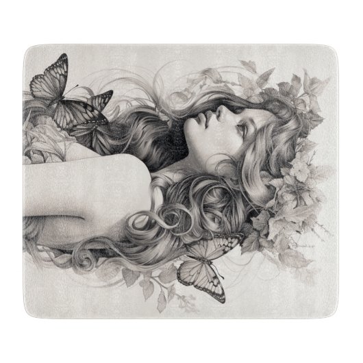 Elegant Modern Custom Voeg uw eigen foto template Snijplank (Voorkant)