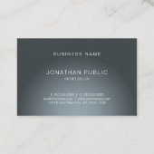 Elegant modern design, luxe laptop, professioneel visitekaartje (Achterkant)