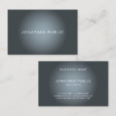 Elegant modern design — Trendy Professional Plain Visitekaartje (Voorkant / Achterkant)