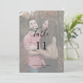 Elegant modern Eenvoudig foto-bruiloft (Staand voorkant)