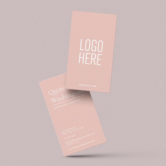 Elegant modern, eenvoudig Logo, stijlvol Visitekaartje