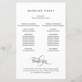 Elegant Modern en Eenvoudig, het Programma van de  (Achterkant)
