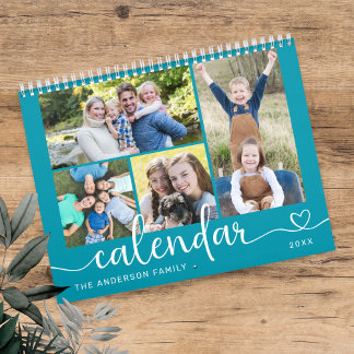 Elegant Modern Family Photos 2026 Kalender