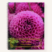 Elegant modern Floral Gold Notitieboek (Voorkant)