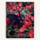 Elegant modern Floral Gold Notitieboek (Voorkant)