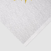 Elegant Modern Floral Tissuepapier (Detail)