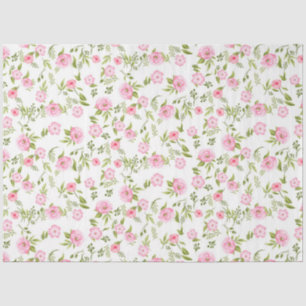  Elegant modern Floral Weefpapier Tissuepapier