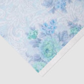 Elegant modern Floral Weefpapier Tissuepapier (Detail)