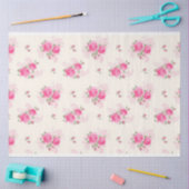  Elegant modern Floral Weefpapier Tissuepapier (Craft)