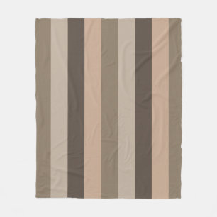 Elegant modern geometrisch lijnenpatroon fleece deken