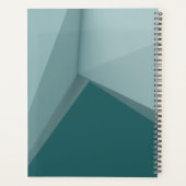 Elegant modern Geometrisch Manuscript 2022 Persona Planner (Achterkant)
