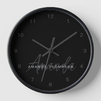 Elegant modern gepersonaliseerd met naam monogram