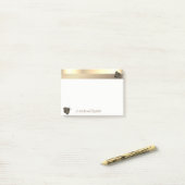 Elegant Modern Girly, Ladybugs - Gepersonaliseerd Post-it® Notes (Op bureau)