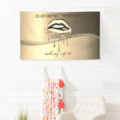 Elegant modern Glamoureus Metallic Driving Lips Spandoek (Insitu)