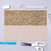 Elegant modern Glitter Roos Gold Blush Glam Party Tissuepapier (Craft)