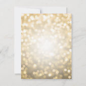 Elegant modern Gold 50e verjaardag Kaart (Achterkant)