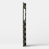 Elegant modern Gold Art Deco Squares Tegels Patroo Case-Mate iPhone Case (Achterkant / Links)