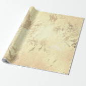 Elegant modern goudmarmer cadeaupapier (Uitgerold)