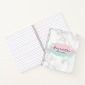 Elegant modern gradiënt roos goudmijn notitieboek (Binnen)