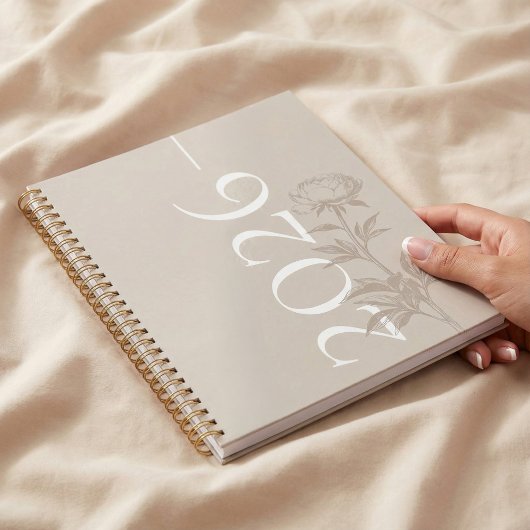 Elegant Modern Hand-Drawn Sketch Floral Organize