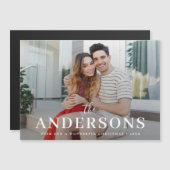 Elegant modern kerstcadeau voor kerstparen (Voorkant / Achterkant)