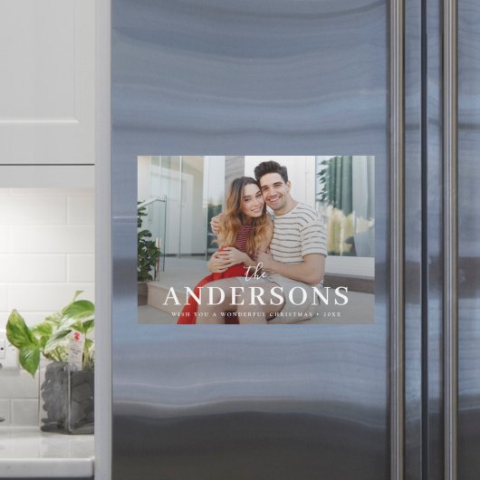 Elegant modern kerstcadeau voor kerstparen