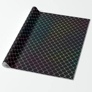Elegant Modern Kleurrijk Heerschermpatroon Cadeaupapier
