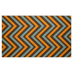 Elegant Modern Kleurrijk Zigzag Chevron 4 Stof