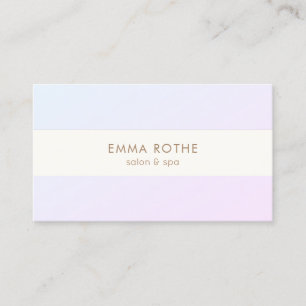 Elegant Modern Lavender Lila Ombre Beauty Visitekaartje