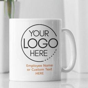 Elegant Modern Logo Medewerker/Bedrijf SWAG Sinaas Koffiemok