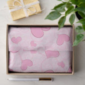  Elegant modern Love Tissue Paper Tissuepapier (Geschenk)
