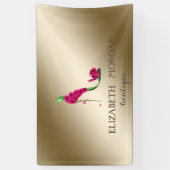 Elegant modern, luchtig, dikke dief spandoek (Verticaal)