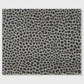 Elegant modern luxe wit luipaard Collectie Cadeaupapier (Vlak)