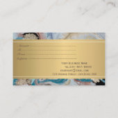 Elegant Modern Luxury Marble, Stone, Confetti Kortingskaartje (Achterkant)