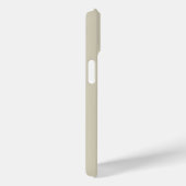 Elegant Modern, Minimaal 2 Kleurenontwerp met Naam Case-Mate iPhone Case (Achterkant / Rechts)