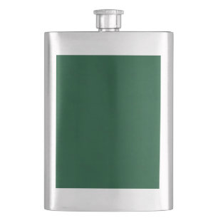 Elegant Modern Minimalist Forest Green Flacon
