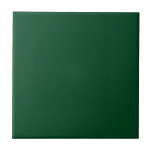 Elegant Modern Minimalist Forest Green Tegeltje