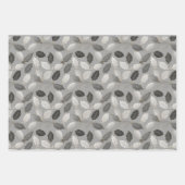 Elegant modern minimalist holly pattern inpakpapier vel (Voorkant)
