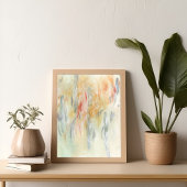 Elegant modern minimalistisch abstract kunst Poste Poster