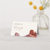 Elegant modern minimalistisch huwelijk (Achterkant)