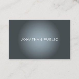 Elegant modern ontwerp trendy professioneel eenvou visitekaartje
