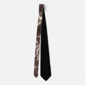 Elegant Modern Pattern Gemstone Tortoise Giraffe Stropdas (Achterkant)