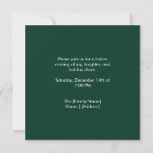 Elegant Modern Photo Holiday Invitation | Merry (Dos)