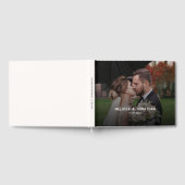 Elegant Modern Photo Wedding Gastenboek (Volledig)