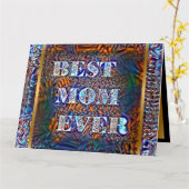 Elegant modern populair cadeau kaart (Gele Bloem)