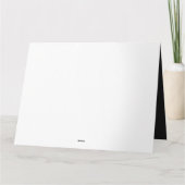 Elegant modern populair cadeau kaart (Achterkant)