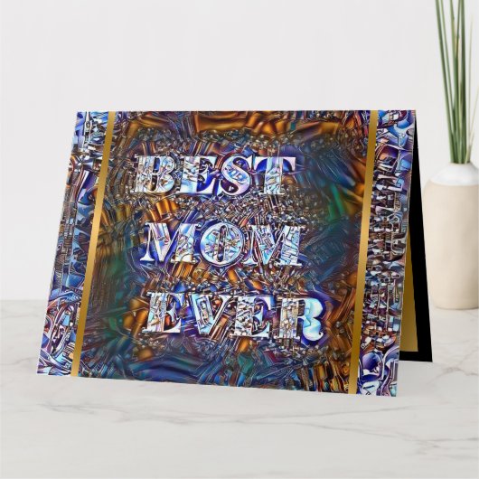 Elegant modern populair cadeau kaart (Voorkant)