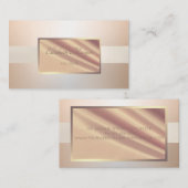 Elegant modern professioneel Lijst Visitekaartje (Voorkant / Achterkant)